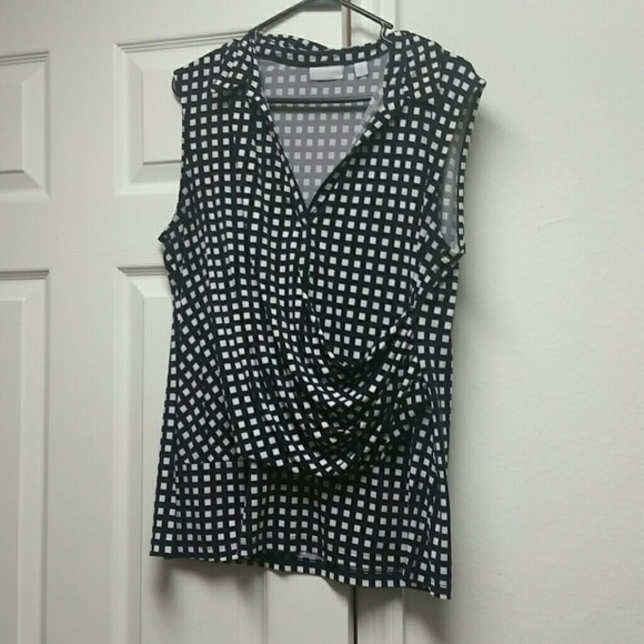 New York & Company Tops - New York and co black and white top